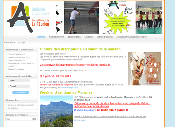 Créations: Site apcgr